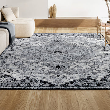 Anaise Ornate Boho Medallion Area Rug